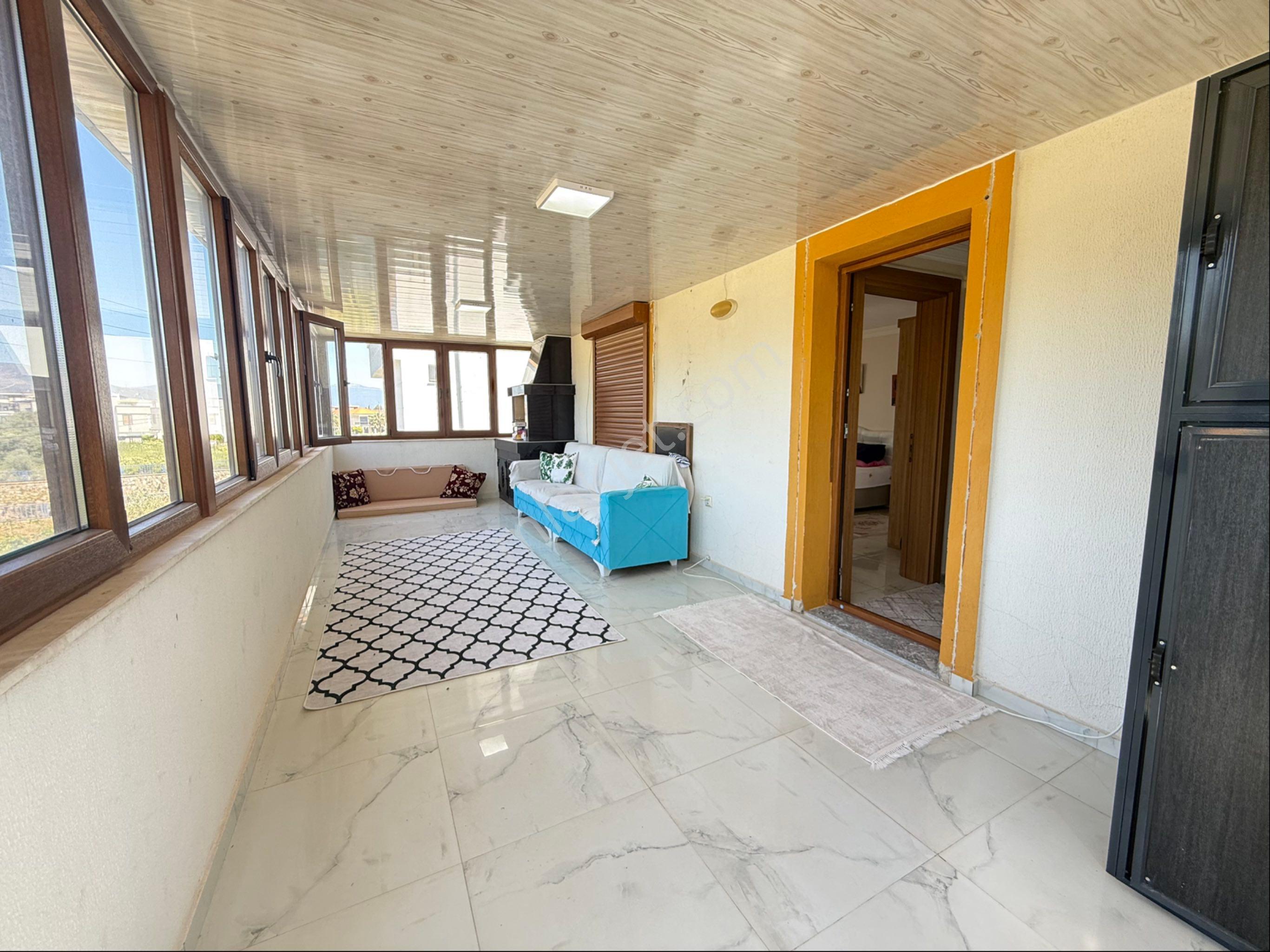 Seferihisar Doğanbey'de Satılık 2+1 Bahçeli Full Eşyalı Villa - Görsel 35