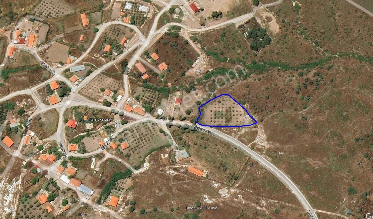 Çoraklar'da 1300 M² Köy İçinde Tarla - Görsel 3