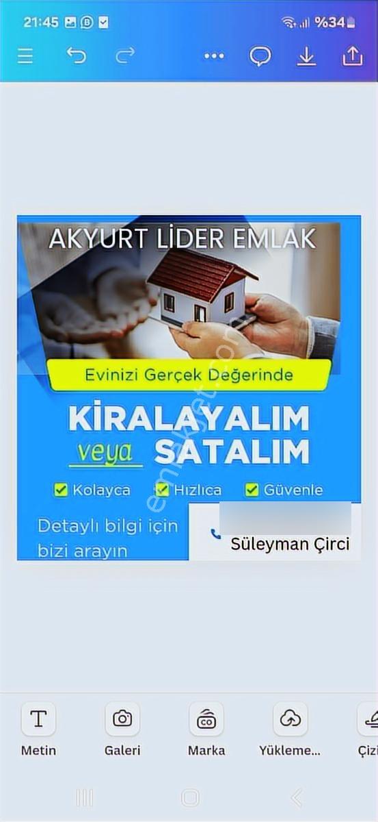 Akyurt Yıldırım Mah Merkezde 400m2 Elektrık Su Tel Örgülü Bahçe - Görsel 32