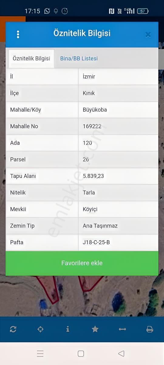 Kınık, Büyük Ba'da Satılık Köyiçi Taş Ev Ve Arsası Ve Tarlar - Görsel 6