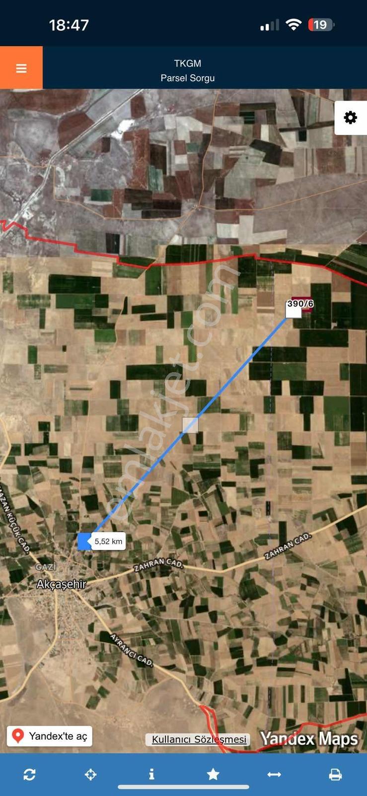 Enes Acur' Dan Karaman Akçaşehirde 70.423 M2 Satılık Tarla - Görsel 10