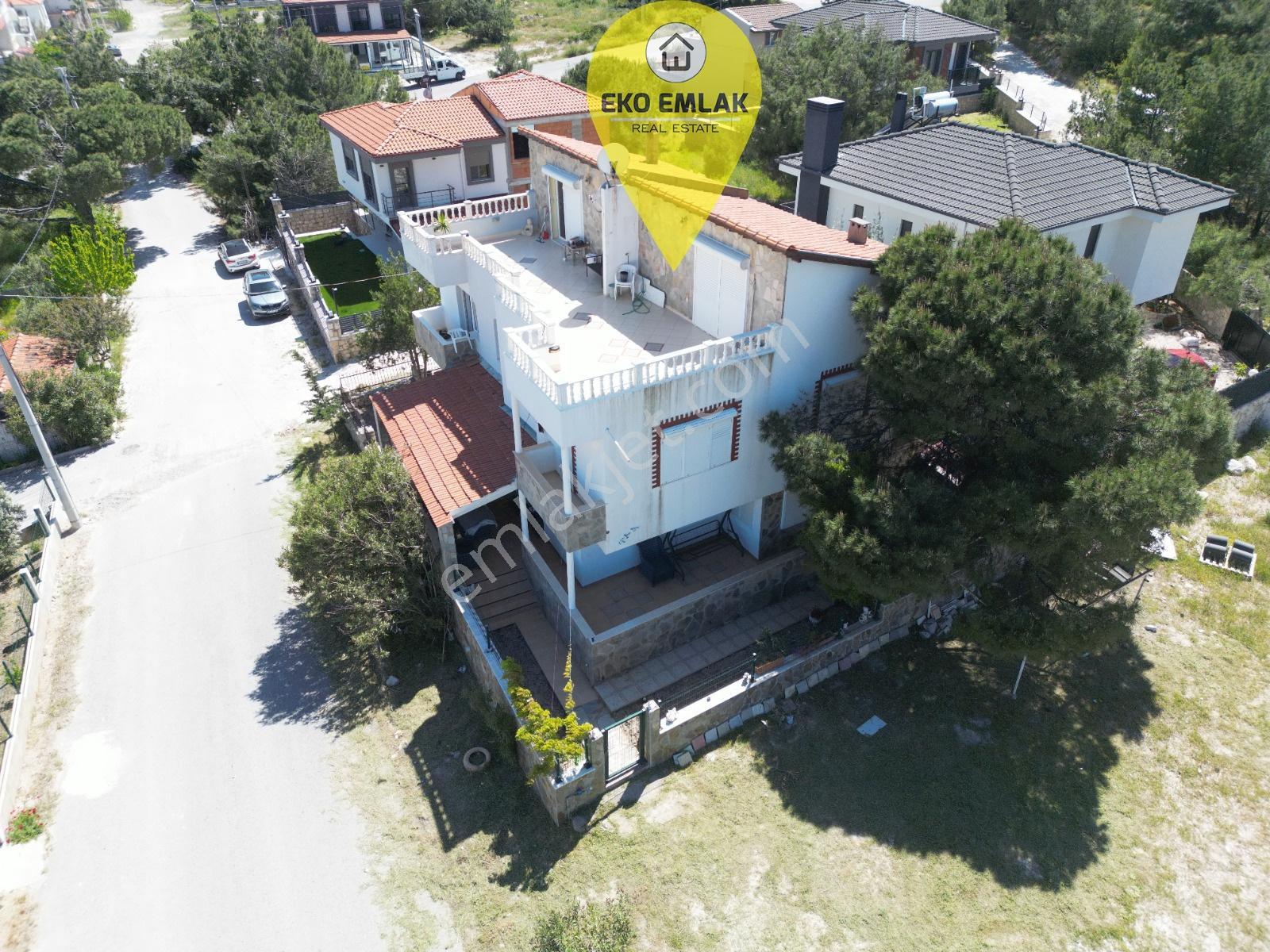 Eko Emlaktan Mordoğan'da Deniz Manzaralı 4+1 Triplex Villa - Görsel 18