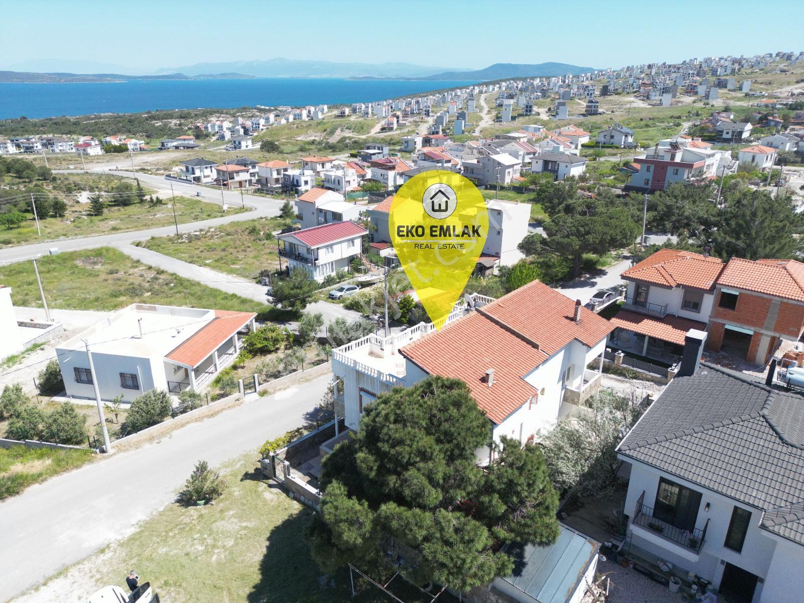 Eko Emlaktan Mordoğan'da Deniz Manzaralı 4+1 Triplex Villa