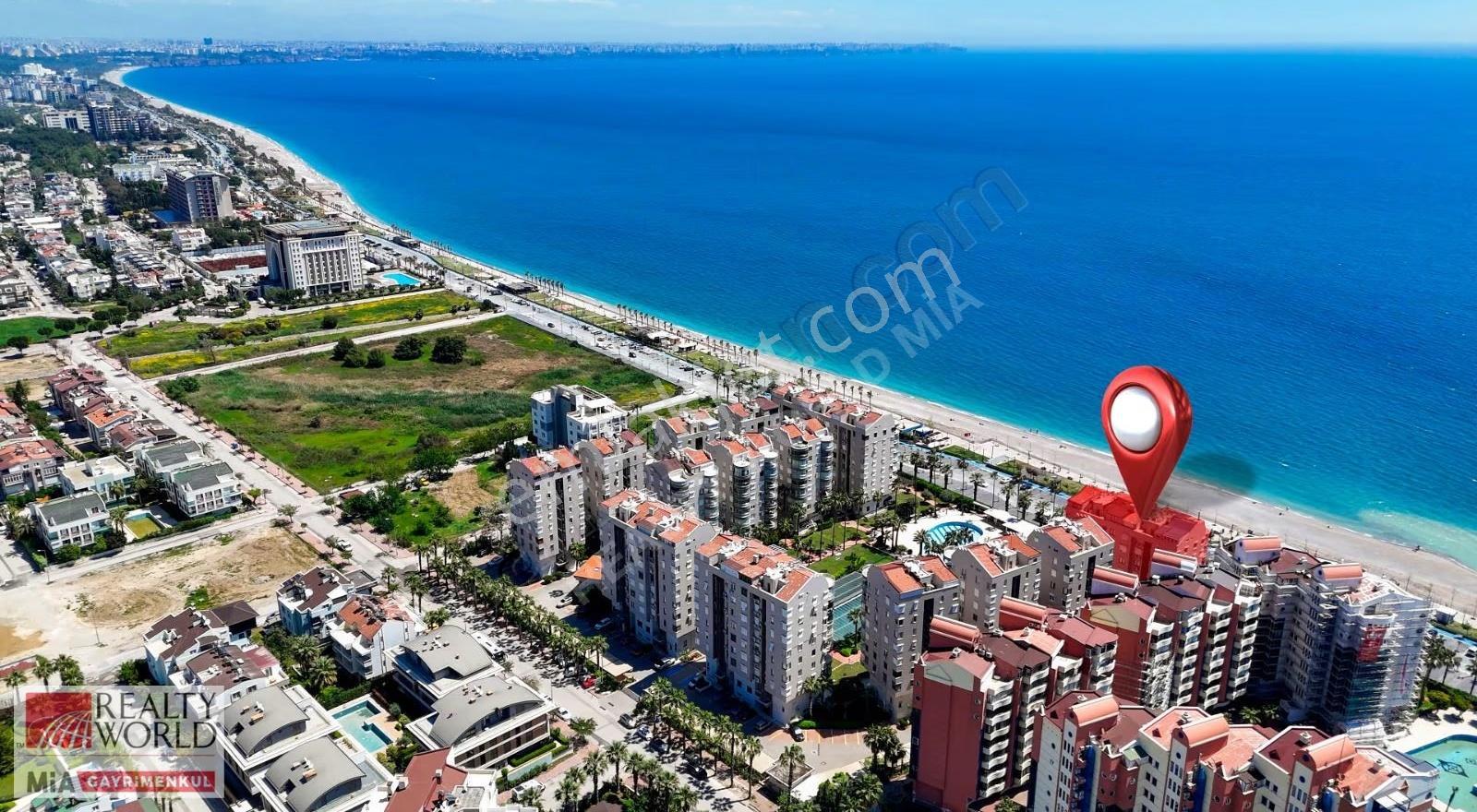 Konyaaltı Sahili Lal Sitesi Full Deniz Manzaralı Ön Cephe 2+1 Satılık Daire - Görsel 34