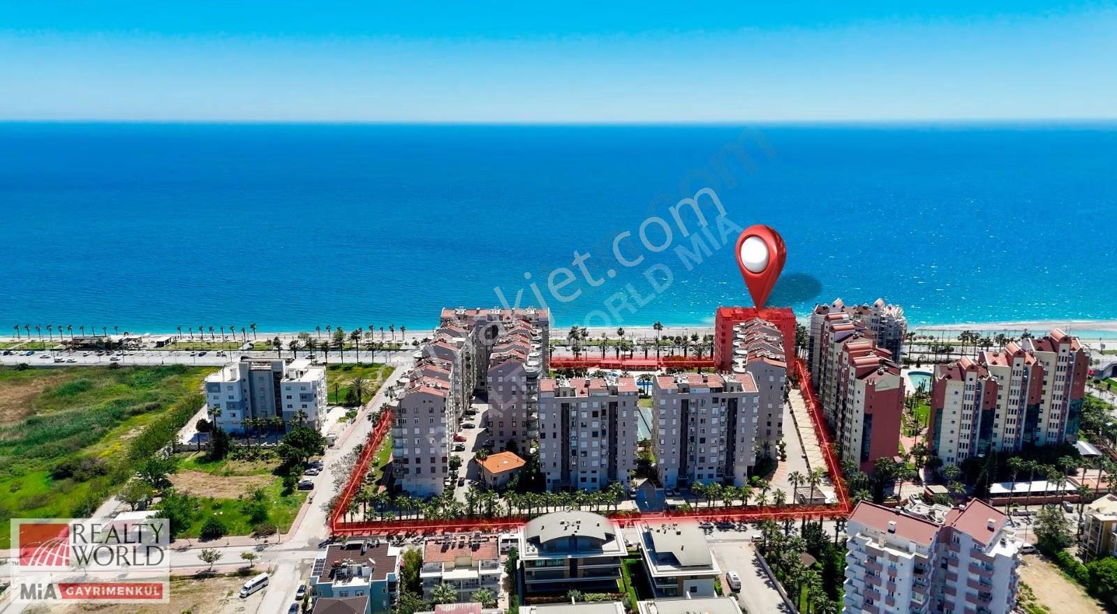 Konyaaltı Sahili Lal Sitesi Full Deniz Manzaralı Ön Cephe 2+1 Satılık Daire - Görsel 33