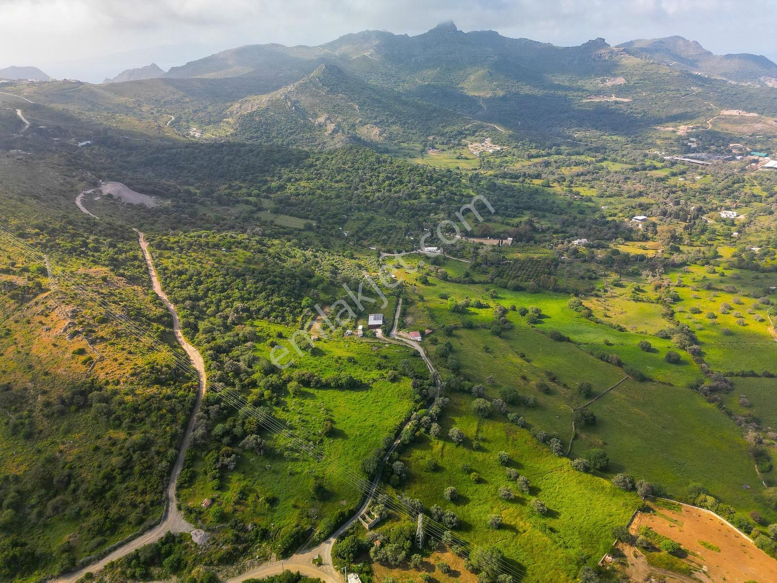 Bodrum Turgutreis Satılık İmar Sınırında Deniz Manzaralı Tarla - Görsel 8