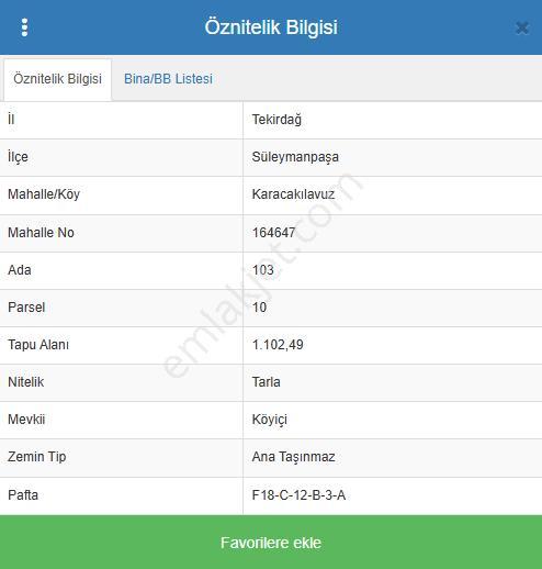 📍 Tekirdağ Süleymanpaşa Karacaklavuz’da Altyapısı Tam, Yatırımlık 1.103 M² Tarla! 🚀 - Görsel 9