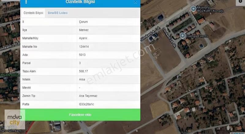 Silmkentte Anayol Cepheli 508 M2 Satılık Villa Arsası - Görsel 3