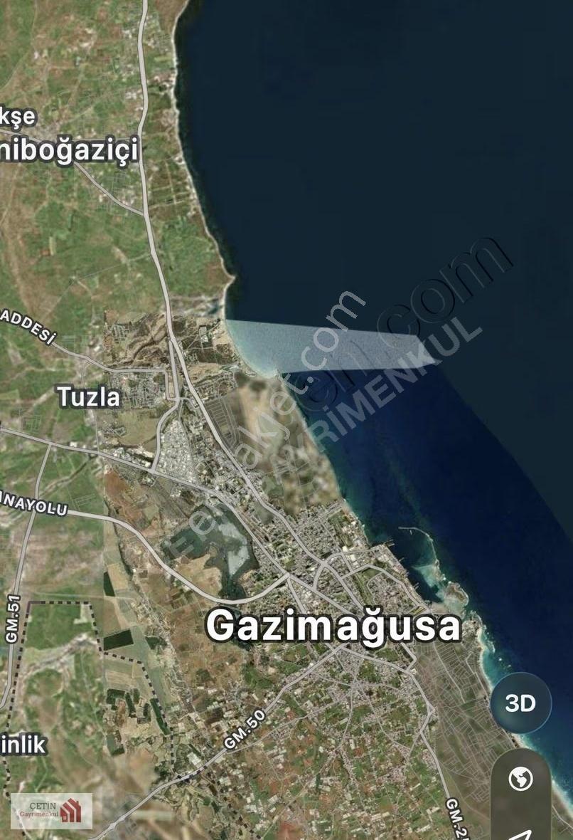 Kıbrıs Magosa Tuzlada İmarlı Villa. Arsası. - Görsel 5
