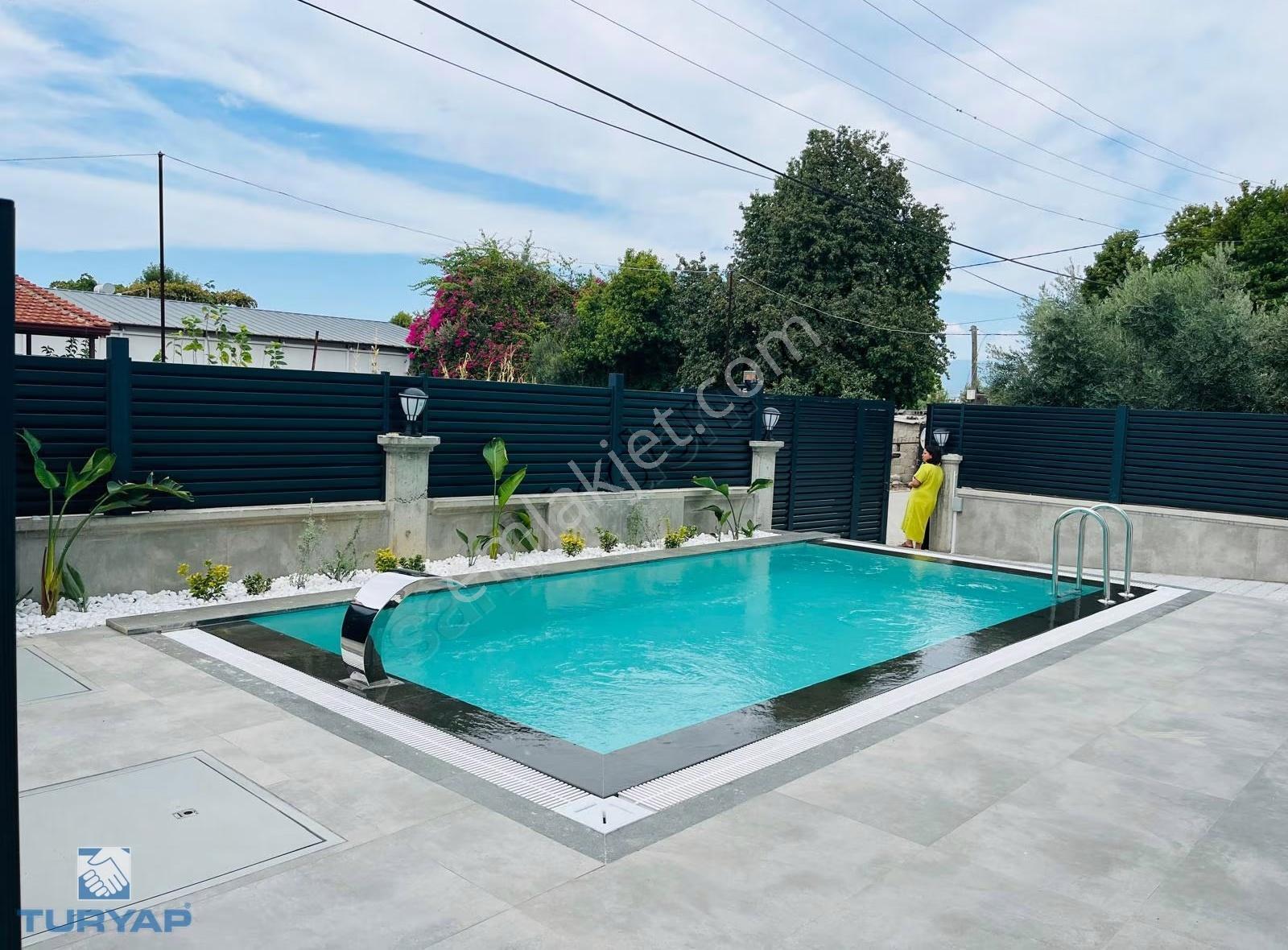 Fethiye Babataşı 4+1 Müstakil Havuzlu Isı Pompalı Kiralık Villa - Görsel 13