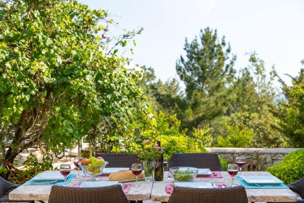 Kalkan - İslamlar Köyünde Doğa Ve Deniz Manzaralı Modern Villa - Görsel 5