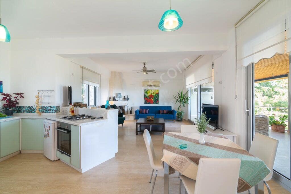 Kalkan - İslamlar Köyünde Doğa Ve Deniz Manzaralı Modern Villa - Görsel 28