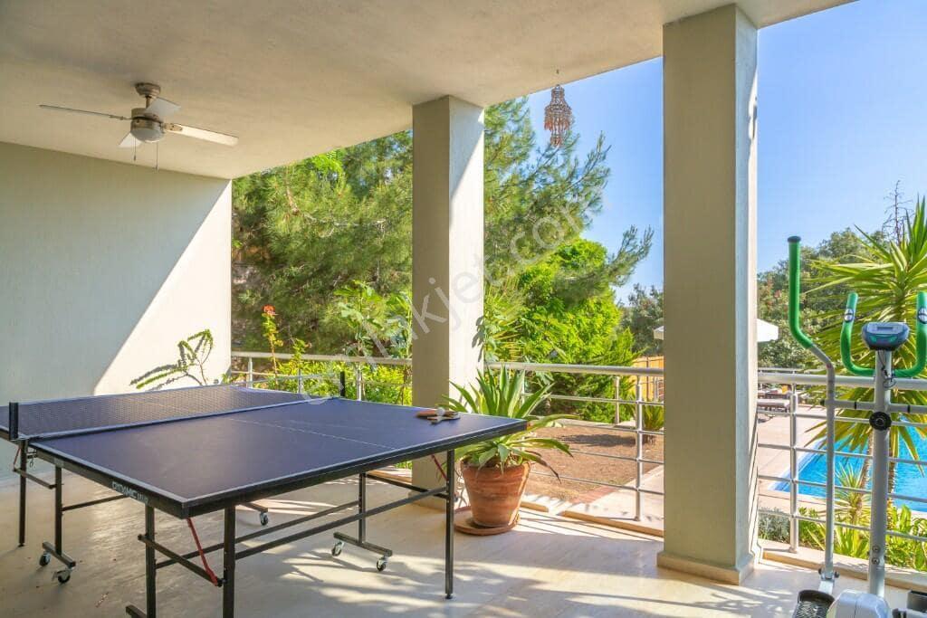 Kalkan - İslamlar Köyünde Doğa Ve Deniz Manzaralı Modern Villa - Görsel 12