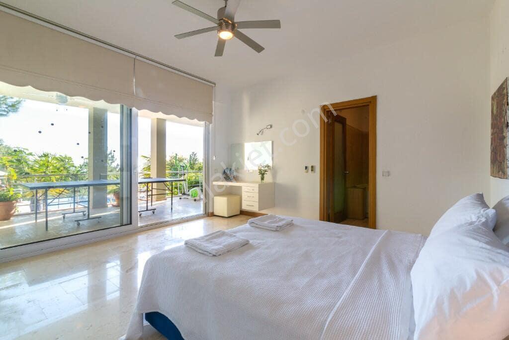Kalkan - İslamlar Köyünde Doğa Ve Deniz Manzaralı Modern Villa - Görsel 15