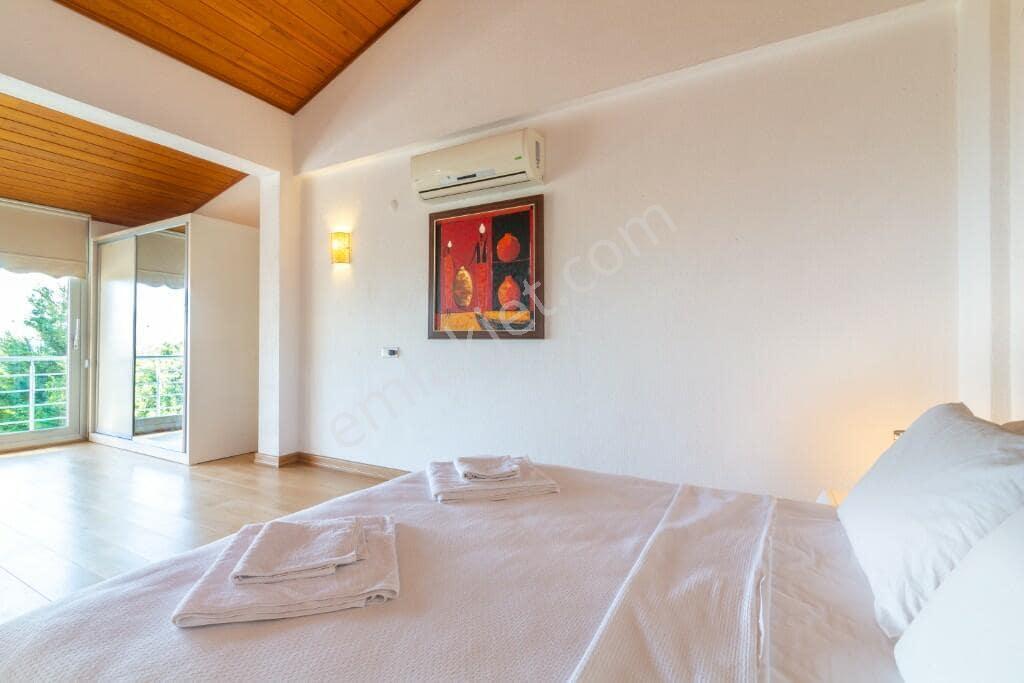 Kalkan - İslamlar Köyünde Doğa Ve Deniz Manzaralı Modern Villa - Görsel 25