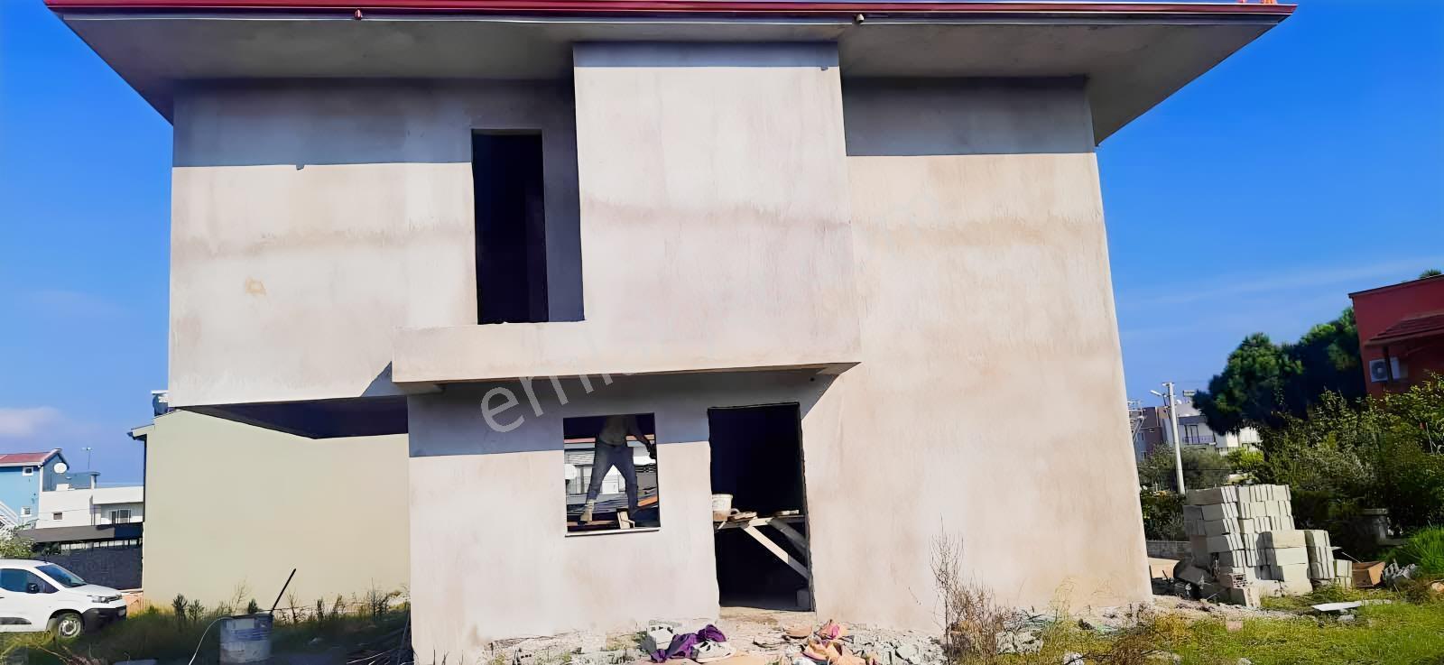 Karaburun Mordoğanda Kabası Tamamlanmış Satılık Müstakil Villa - Görsel 3