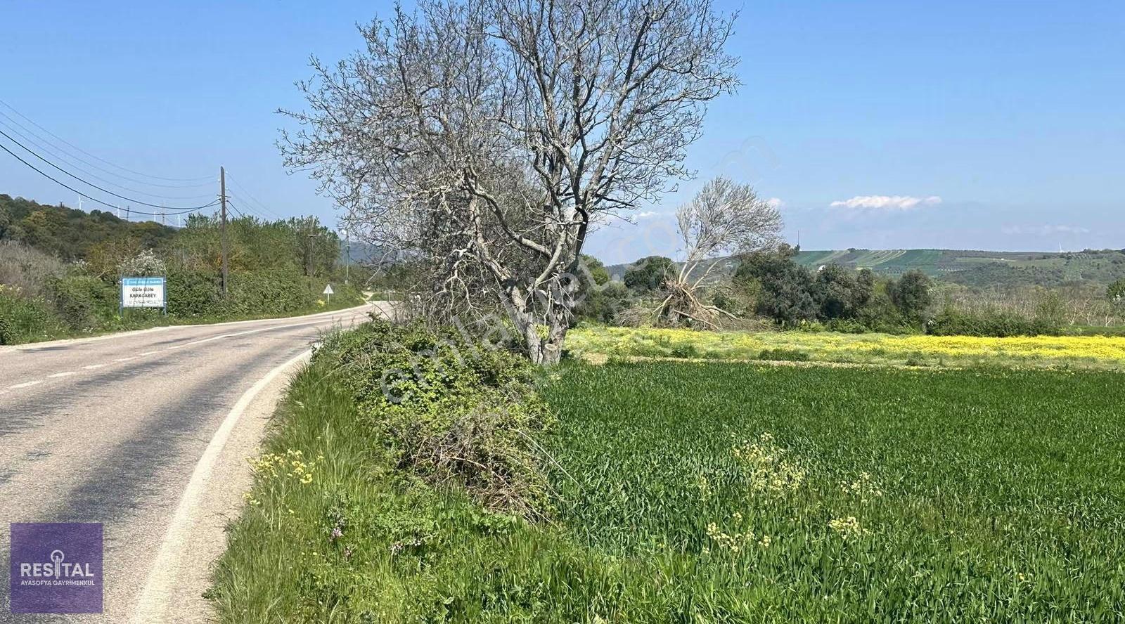 Karacabey Boğaz Yolu Üstü Villalık 2200m2 Köyiçi Satılık Arsa - Görsel 20