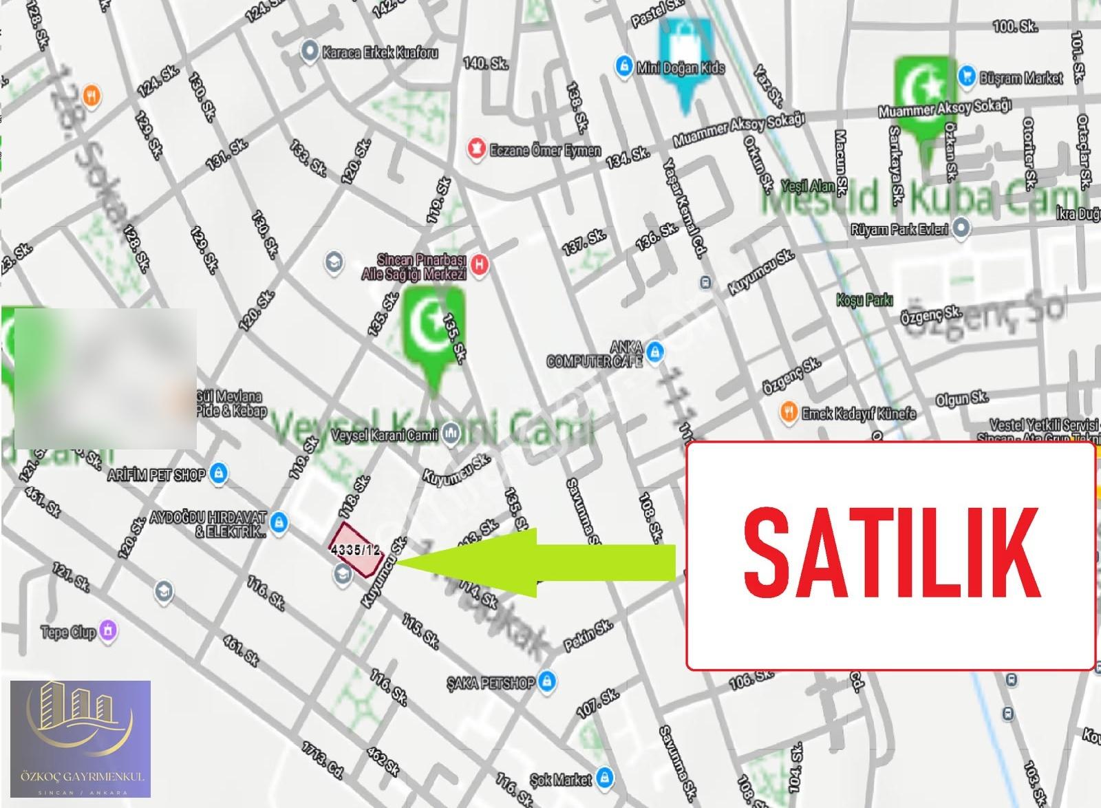 Sincan Çorum Caddesi Üzeri'nde 57m2 Satılık Kelepir Konut Arsası - Görsel 23