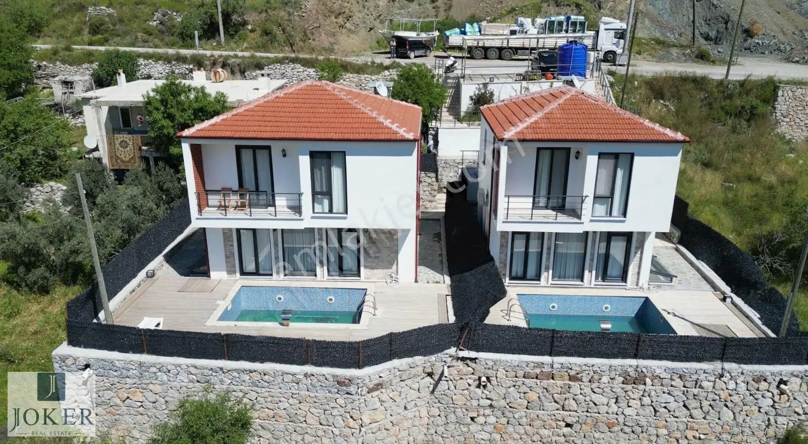 Joker: Söğüt 3+1 Tripleks Denize 2 Dakika Yakınlıkta Villa - Görsel 4