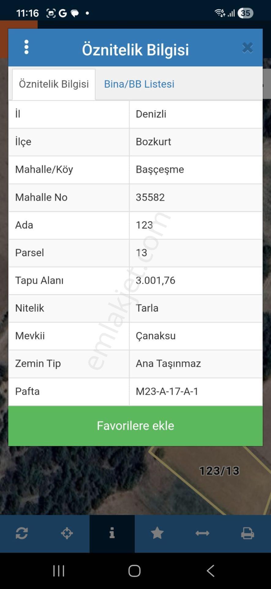 Ormanın İçinde 3 Dönüm Tektapu - Görsel 6