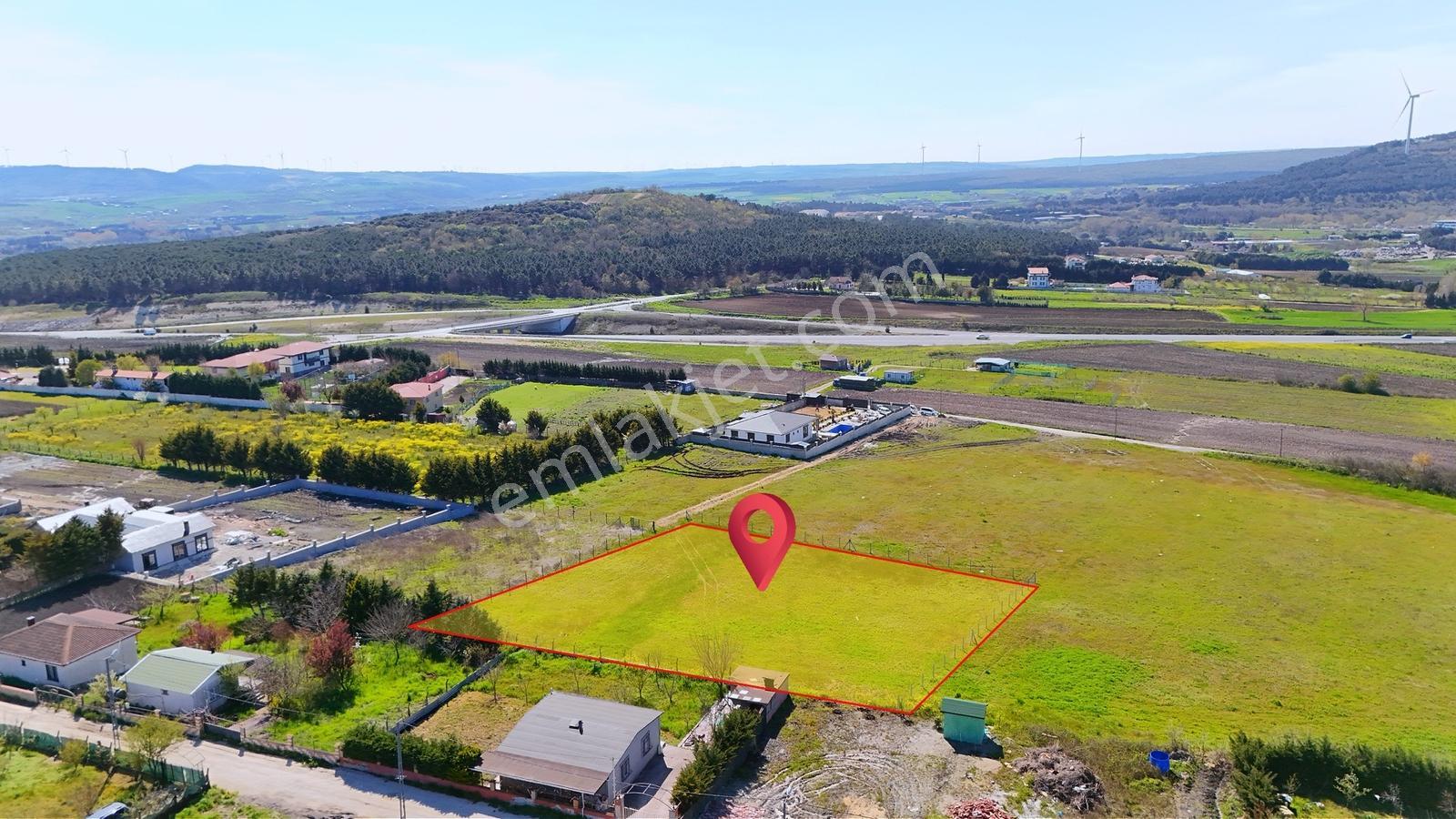 Çatalca Subaşı 2.684m² Harika Manzaralı Parsel