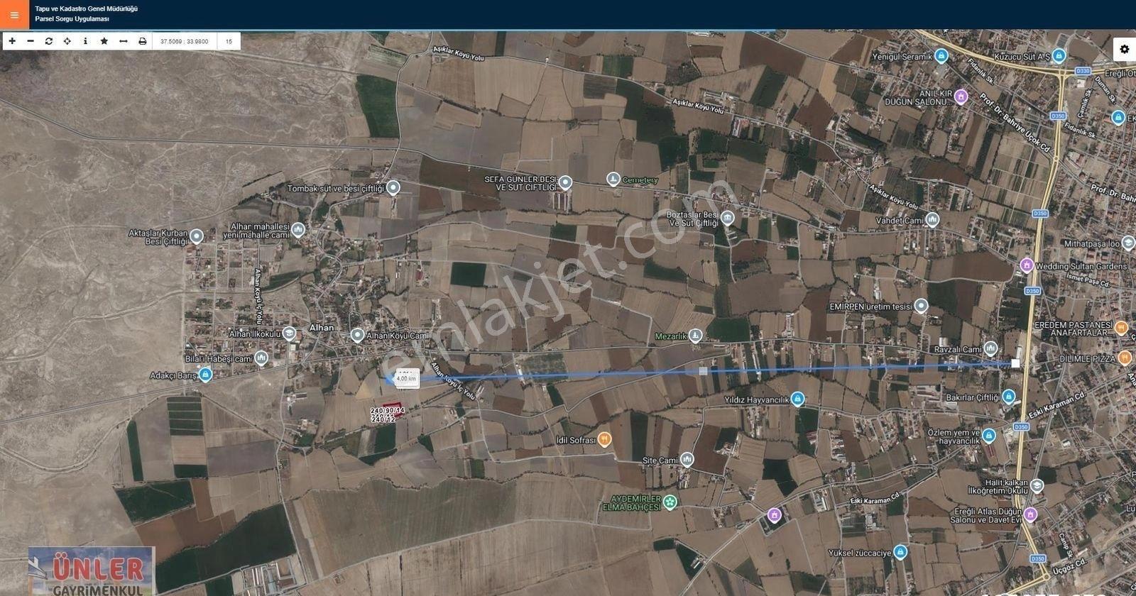 Alhan Girişinde Elektrikli Sulu 29 Evlek Tarla Cazip Fiyata - Görsel 10