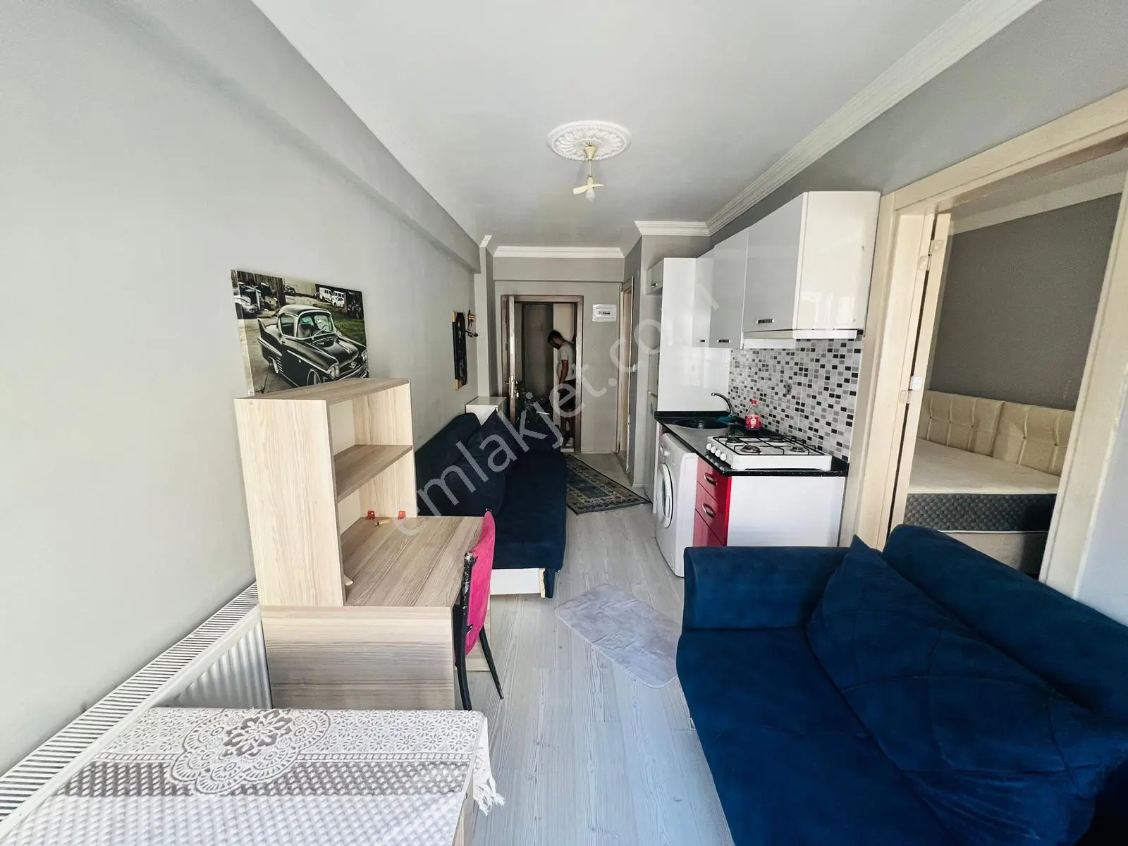 📣 📣 Sümer Mahallesinde Kiralık 1+1 Eşyalı Daire 📣 📣 - Görsel 4