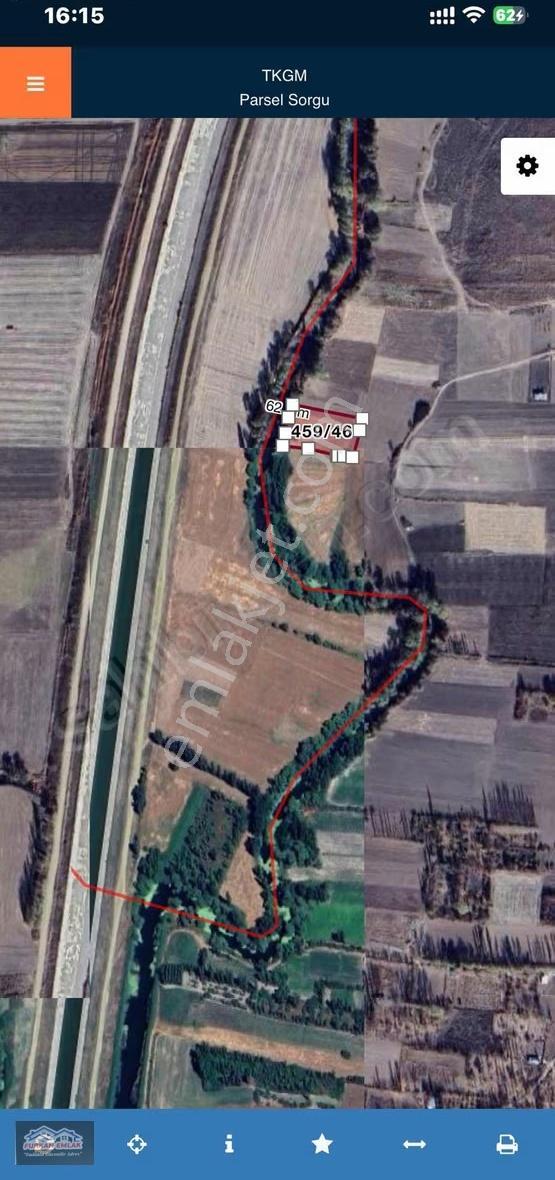 Gevrekli De Kanal Kenarı Satılık Bahçe 2251m2 - Görsel 3