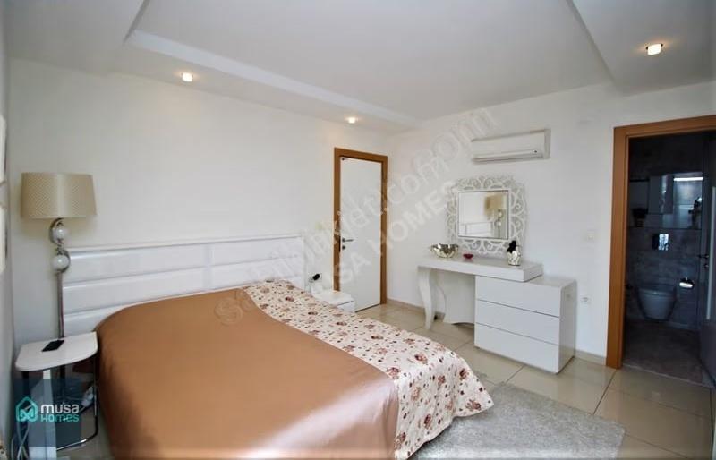 Alanya Cikcilli Mah. Crystal Park 2+1 125 M2 Eşyalı Geniş Daire - Görsel 26