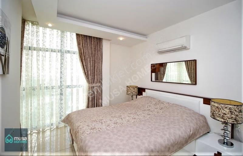 Alanya Cikcilli Mah. Crystal Park 2+1 125 M2 Eşyalı Geniş Daire - Görsel 27