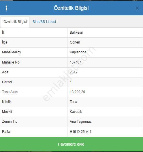 Balıkesir Gönen Kaplanoba'da Satılık Tarla - Görsel 10