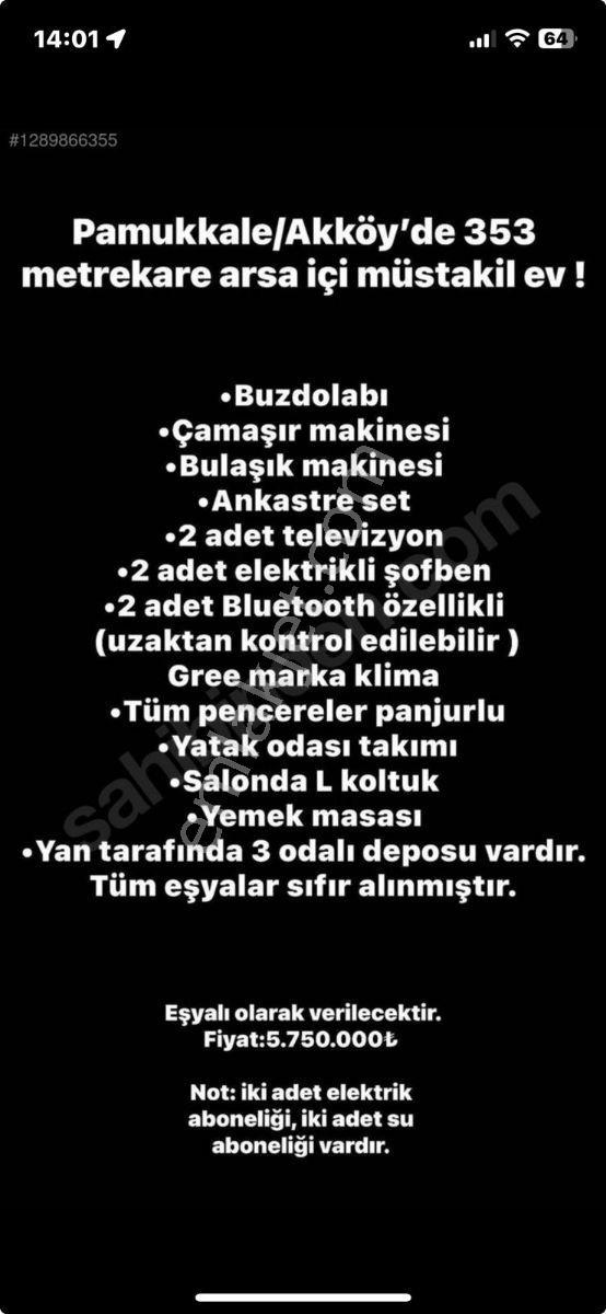Nehirden Akköyde Merkezde Satılık Müstakil 2 Adet Ev - Görsel 9