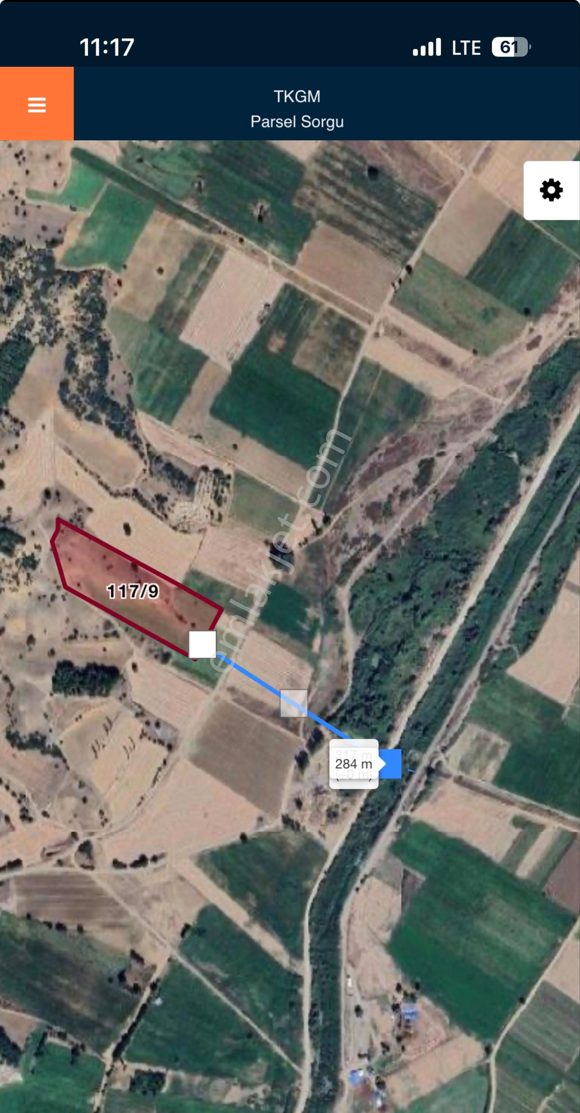 16 Dönüm - Köye 600 Metre