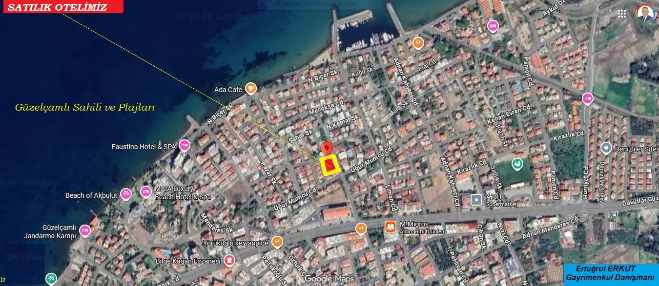 Kuşadası Güzelçamlı Sahilde Satılık Otel - Görsel 5