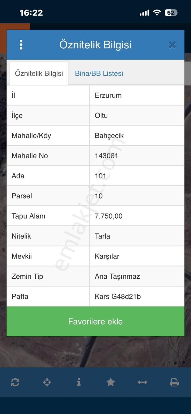 Erzurum,oltu,çengelli Mahallesi(1/2 Hisseli) Tarla - Görsel 3