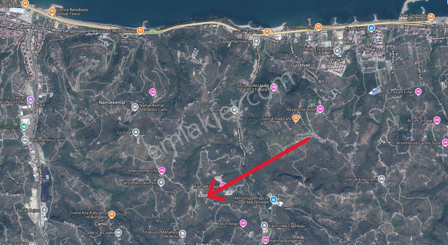 Trabzon Yomra'da Satılık Arsa (taş Duvarı Yapılmış) - Görsel 19