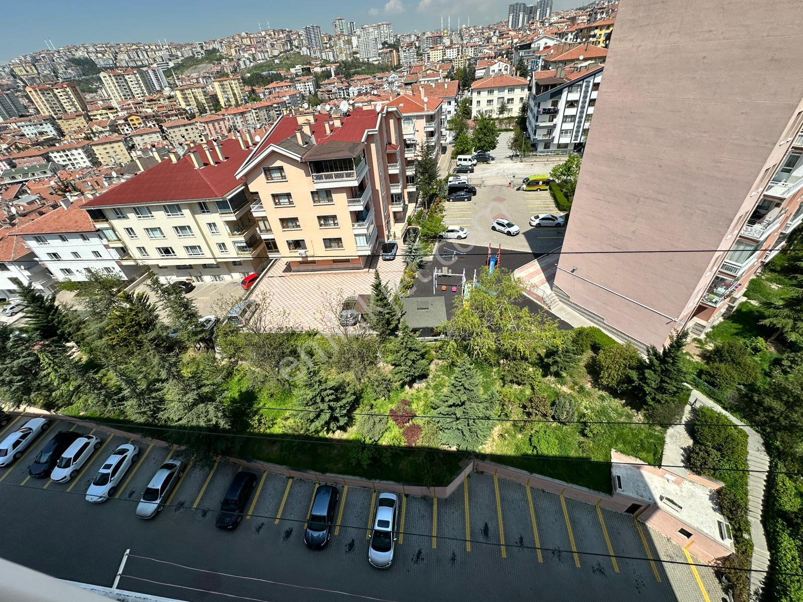 (sadece Memura) Akışık Sitesinde 9.katta Ankara Manzaralı Bağımsız 3+1 Daire - Görsel 23