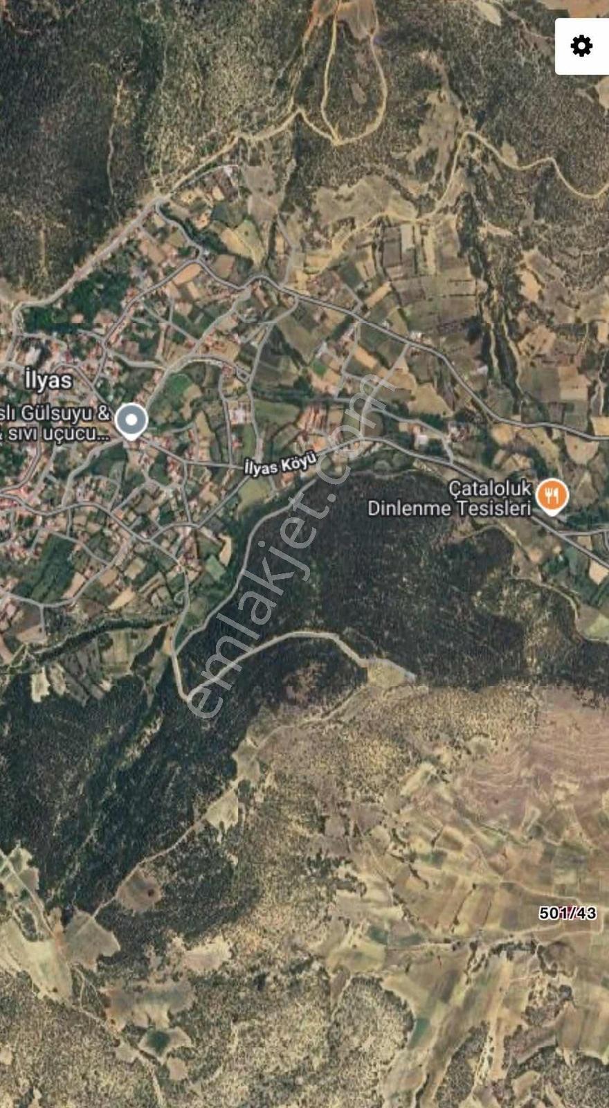 Burdur İlyas'ta Göl Manzaralı 1122m2 Tek Tapu Tarla - Görsel 3