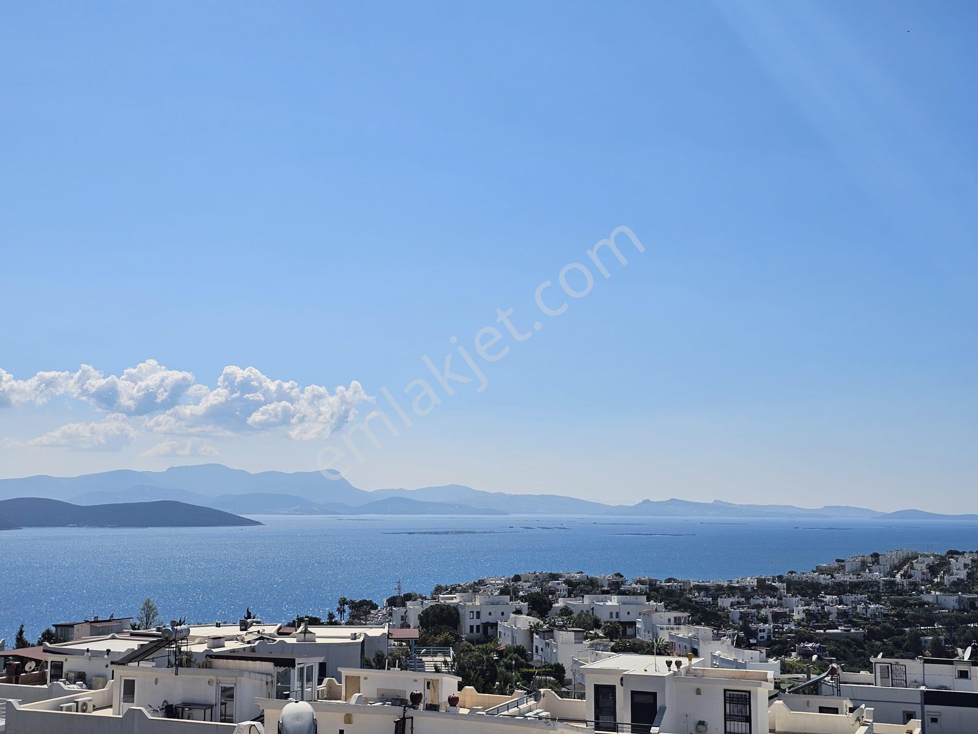 Muğla Bodrum Adabükü'nde Satılık Deniz Manzaralı Köşe Müstakil Ev - Görsel 34
