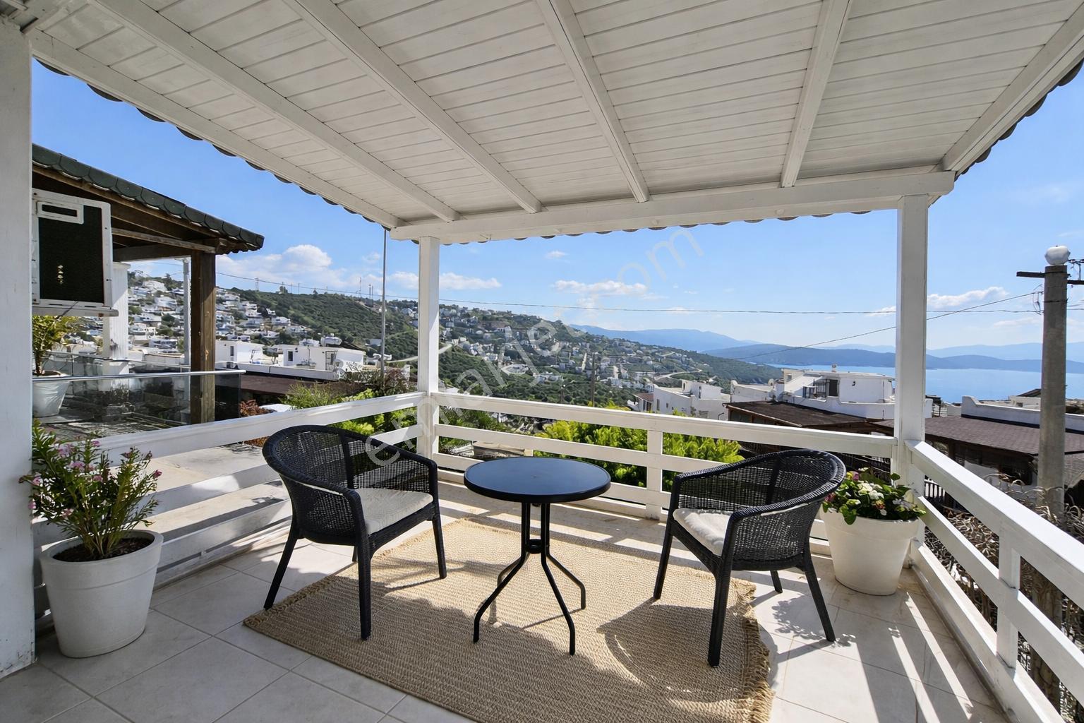 Muğla Bodrum Adabükü'nde Satılık Deniz Manzaralı Köşe Müstakil Ev - Görsel 6