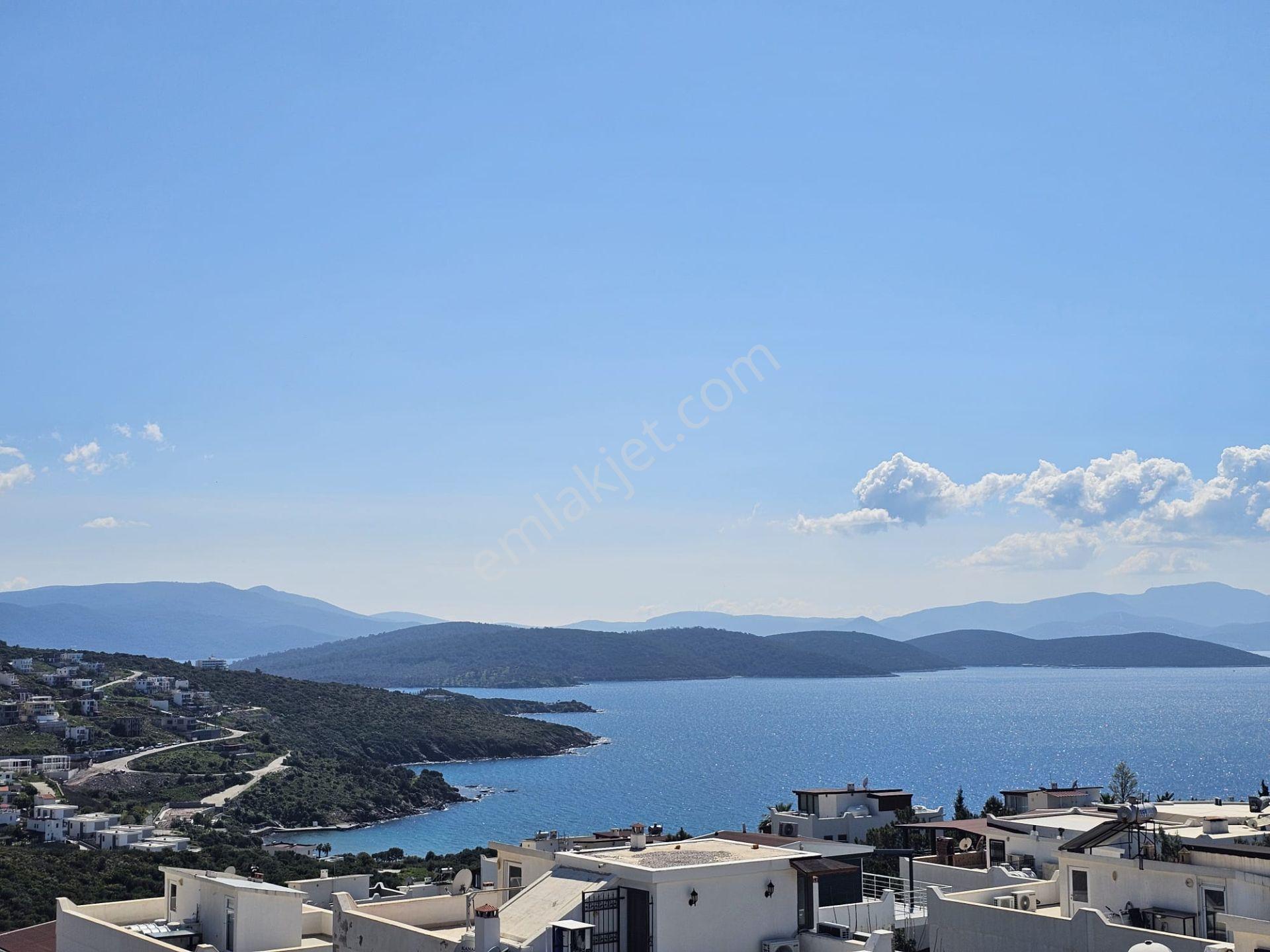 Muğla Bodrum Adabükü'nde Satılık Deniz Manzaralı Köşe Müstakil Ev - Görsel 27