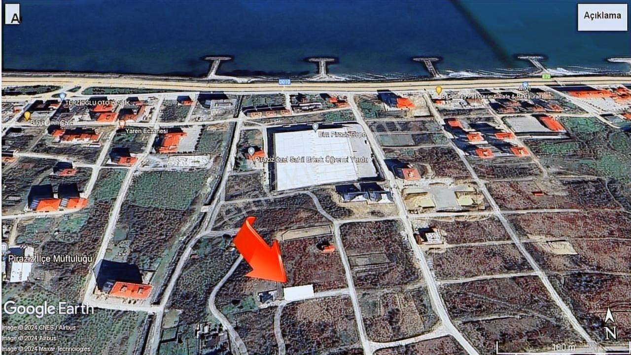 Pars Gayrimenkul-piraziz Merkez-anayola Yakın-yola Cephesi Uzun