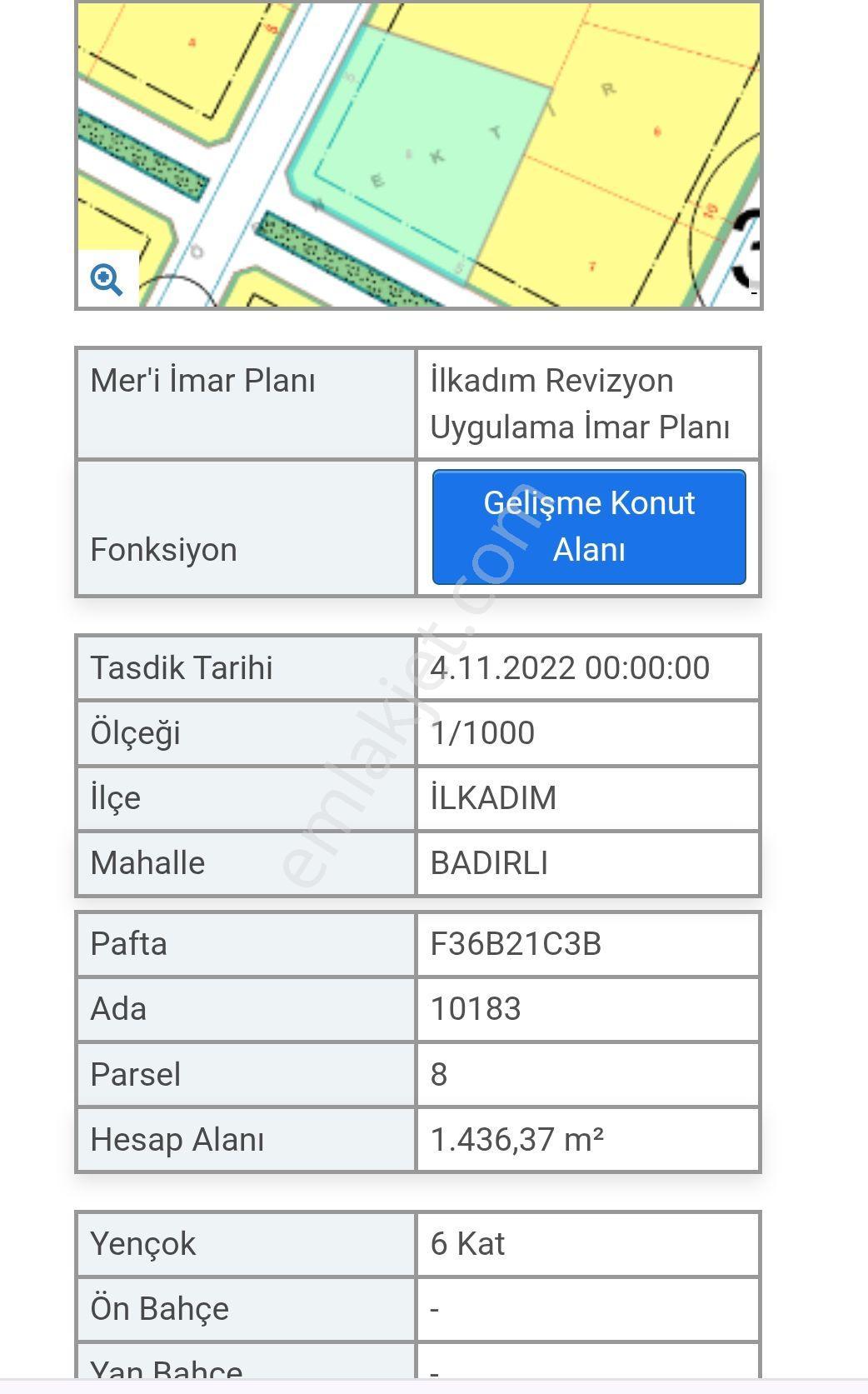 Amazon'dan Ataköy'de 1436 M2, 6 Kat Konut İmarlı Arsa Satılık Veya Kat Karşılığı - Görsel 23