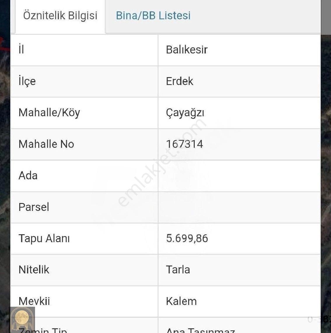 Dolunay Emlak'tan Erdek Şahinburgaz Köyünde Denize Yakın Satılık Tarla - Görsel 4