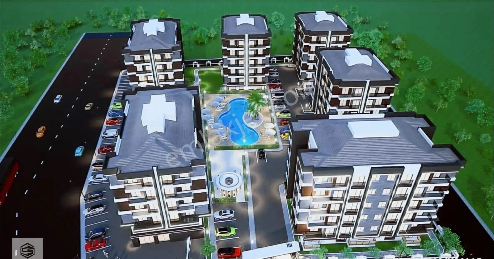 Antalya Kepez Hüsnü Karakaş'ta Site İçerisinde Lux 2+1 - Görsel 11