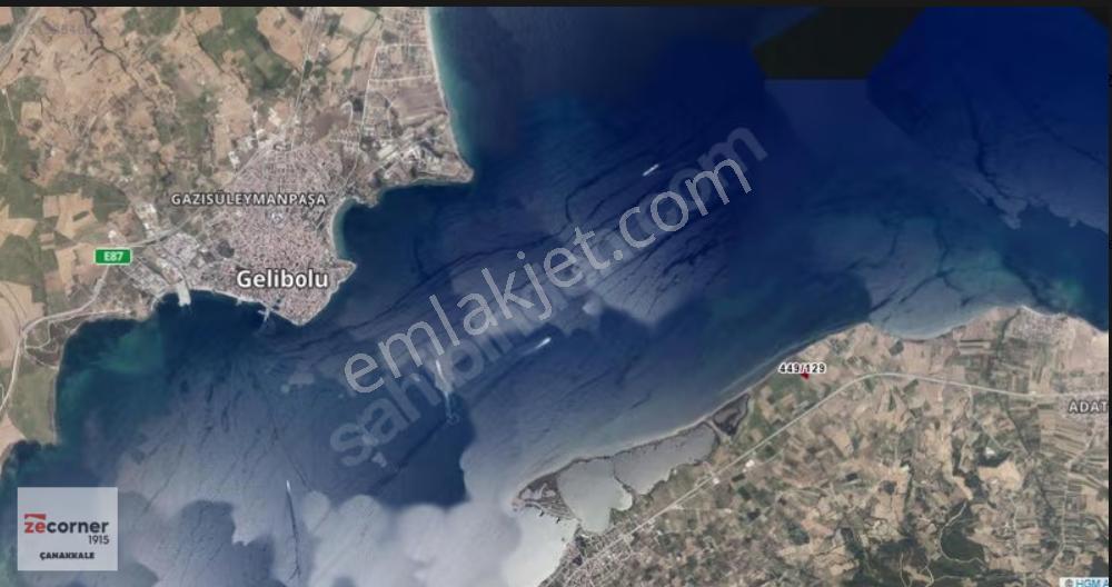 Çanakkale Lapseki Çardak Denize 140 M Satılık 9410 M2 Tarla - Görsel 16