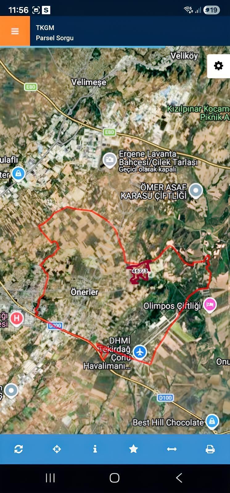 Valley'den Önerler Mah. 746 M2 Hisseli Satılık Tarla! - Görsel 5