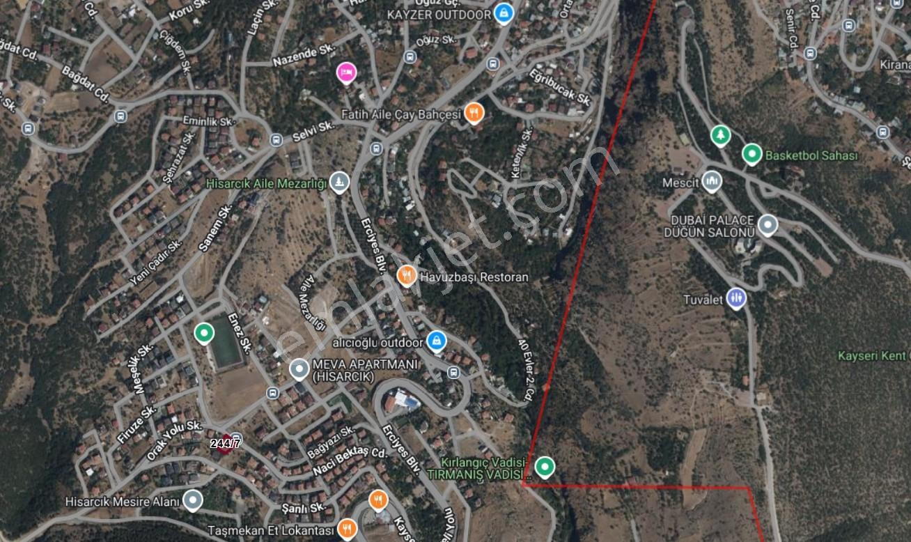 Hisarcık'ta Panoramik Panzaralı 770 M² Villa Parseli - Görsel 11