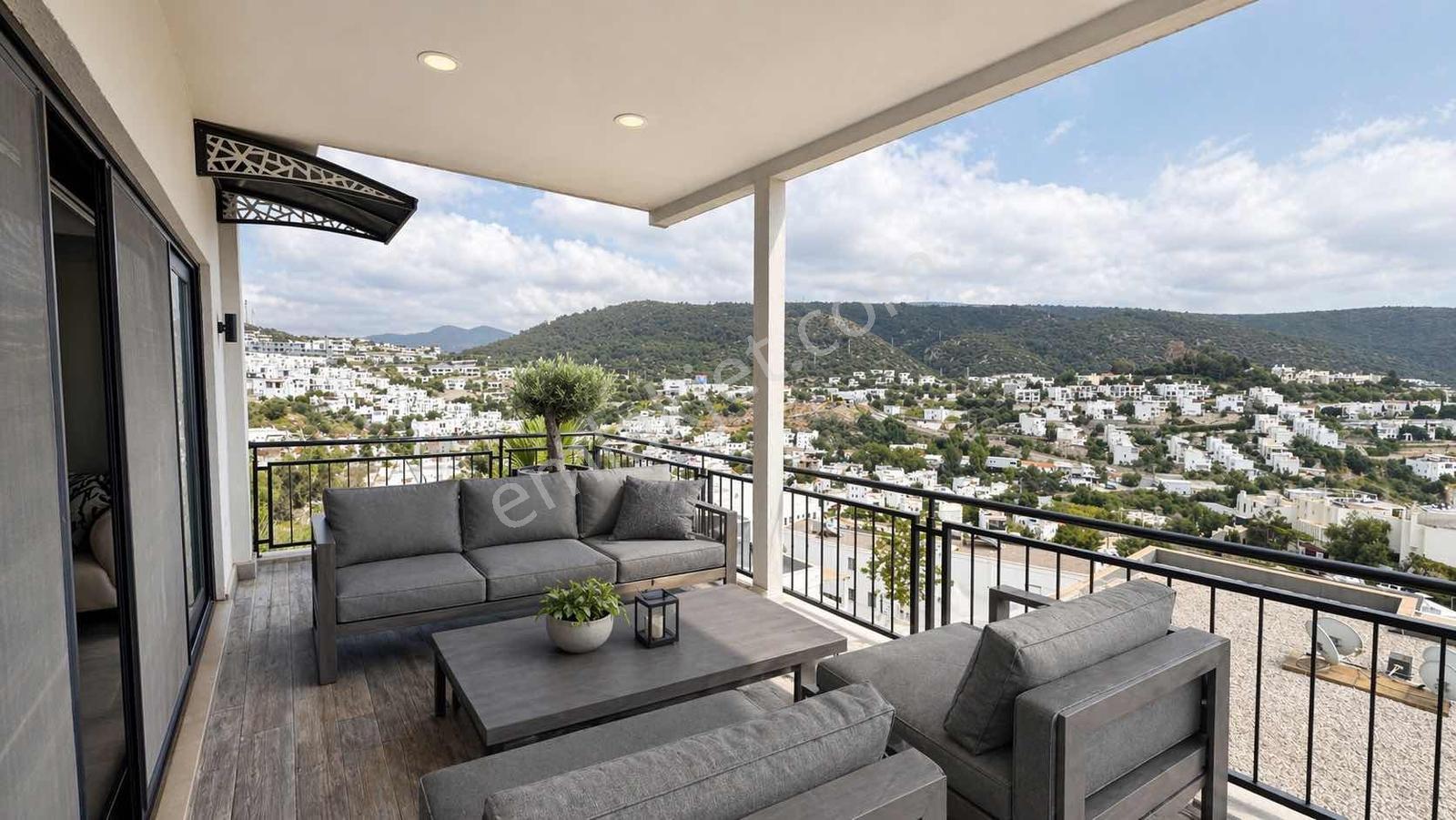 Century21 Point'den Bodrum Yokuşbaşı'nda Deniz Manzaralı Daire - Görsel 10