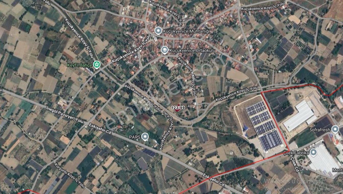 Ulucan'dan İnegöl Küçükyenice Mahallesinde Satılık Arsa - Görsel 5